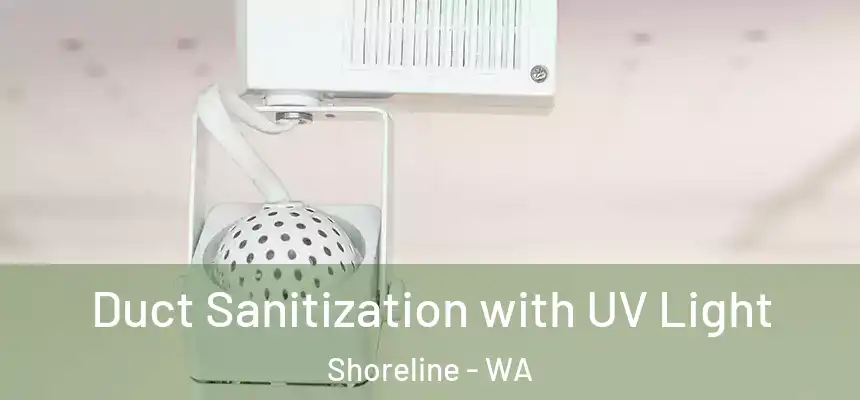 Duct Sanitization with UV Light Shoreline - WA